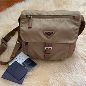 Authentic Prada Vela Nylon Crossbody